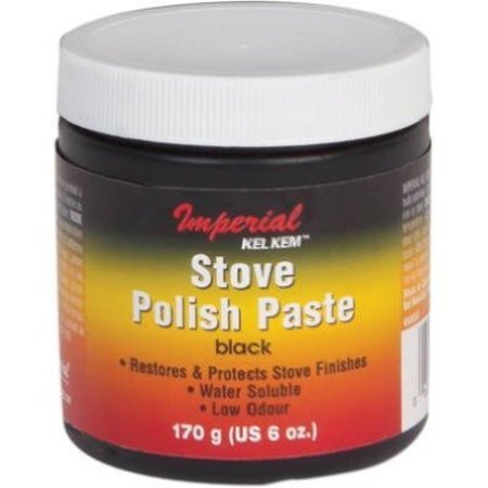 IMPERIAL MFG Polish Stove Paste Black 6Oz KK0059